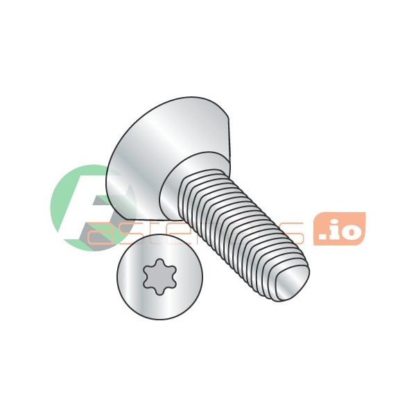 Newport Fasteners Thread Forming Screw, #4-40 x 3/8 in, Zinc Plated Steel Flat Head Torx Drive, 10000 PK 135999 - main